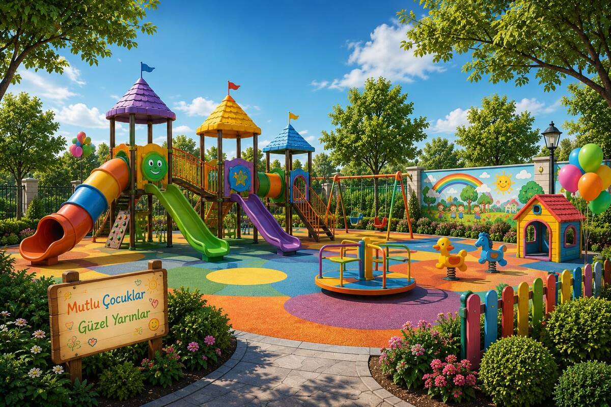 5 Kuleli Oyun Parkı — Söküm & Montaj